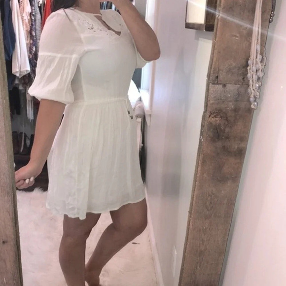 Cotton On size xsmall white dainty summer dress - Picture 2 of 6